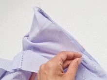 Sewing a zipper on a lined baby dress