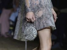 Bag for a gray dress