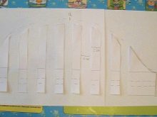 Building a flashlight sleeve pattern - step 2