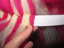 Create a fitted tutu dress step 8