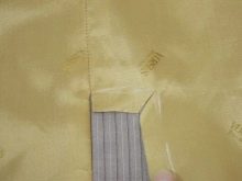 Processing splines with liner - step 3