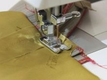 Processing splines with backing - step 6