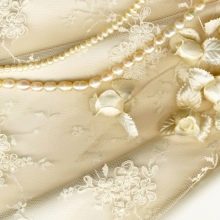 Wedding dress fabrics