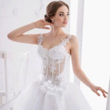 Robe de mariée façon Madonna