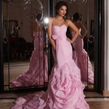 Wedding dress from Crystal Design pink