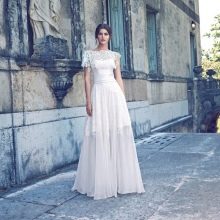 Wedding dress by Giuseppe Papini simple