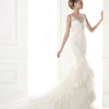 Robe de mariée sirène en dentelle