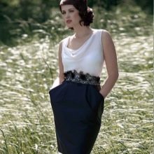 Evening dress sheath
