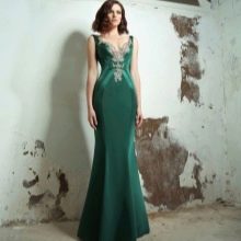 Empire evening dress for restaurant
