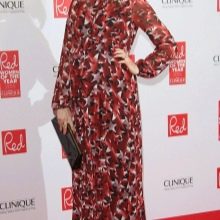Long Sleeve Floor Length Maternity Dress