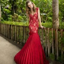 Mermaid spring dress