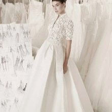 Short Sleeve Wedding Dress