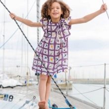 Summer dress for girls in a box