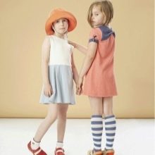 Summer a-line dress for girls