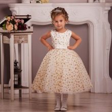 Kindergarten prom dress cream lush