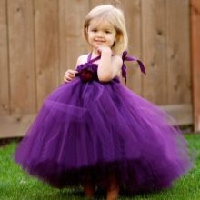 Lush tutu dress for girls made of tulle