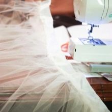 Jupe organza bricolage