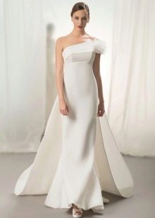 wedding dress with train