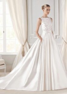 Long A-Line Wedding Dress