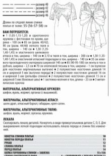 Wedding dress pattern