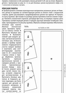 Wedding dress pattern - continuation
