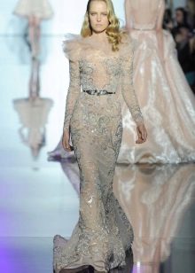 Lace wedding dress from Zuhair Murad