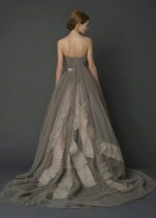 Vera Wong's gray wedding dress