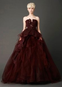 Red Wedding Dress by Wong