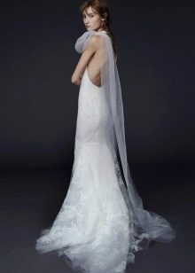 Open Back Wedding Dress by Wong