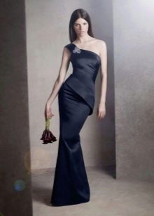 Blue wedding dress