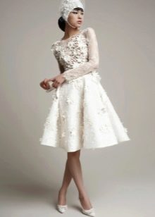 Original headpiece for a wedding dress