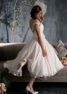 Lush short wedding dress summer