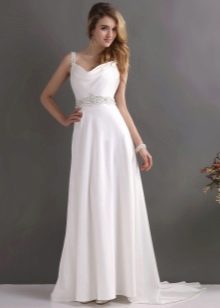 Simple wedding dress