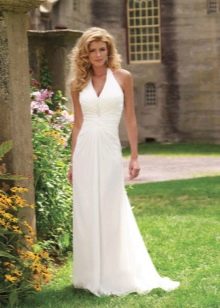 Simple bridesmaid dress
