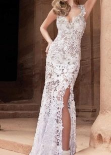 Beach Straight Wedding Dress