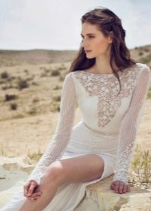 Light wedding dress