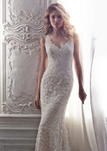 Bodycon sexy wedding dress