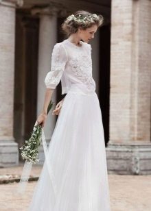 Classic Simple Wedding Dress