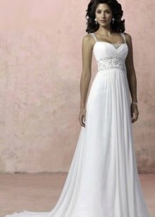 Greek style wedding dress