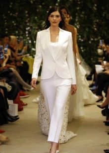 Wedding suit for the second marriage