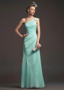 Mint wedding dress