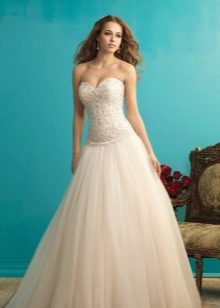 Organza wedding dress