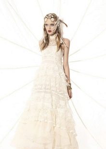 YolanCris Pink Wedding Dress