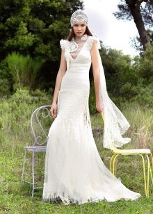Boho wedding dress by YolanCris