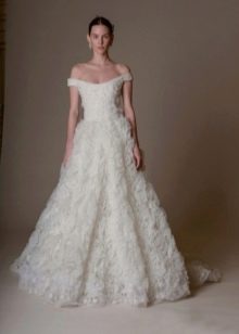 장엄한 웨딩 드레스 MARCHESA