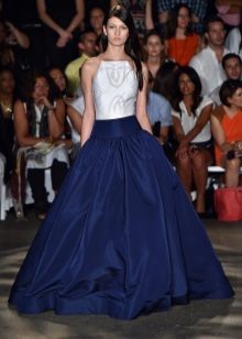 Lush evening dress