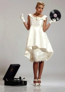 Maternity wedding dress short in front, long in back