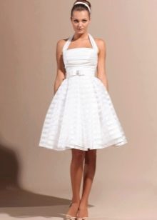Retro Maternity Short Wedding Dress