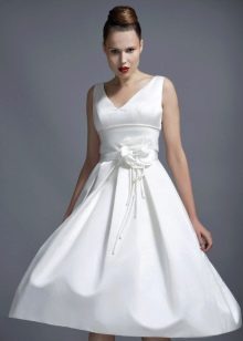 Lush short dress with a tight skirt