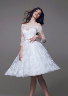 Short A-Line Wedding Dress